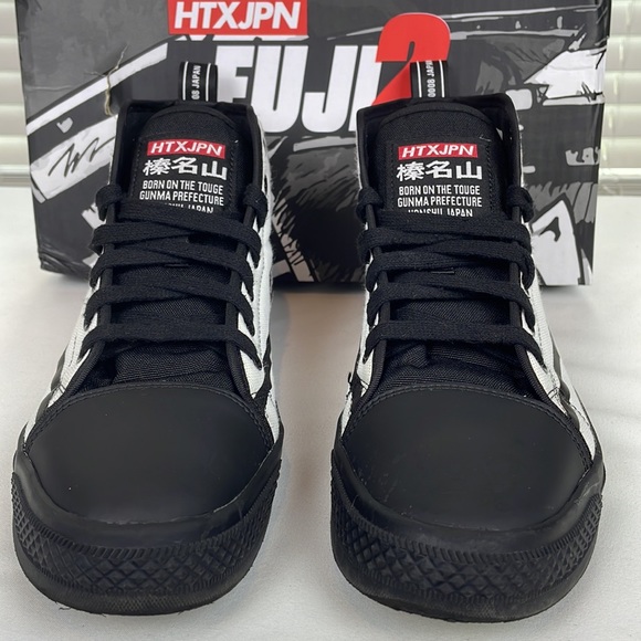 EUC HTXJPN FUJI 2 Panda High-Top HardTuned Men’s Sneakers Size 9 - Picture 3 of 15